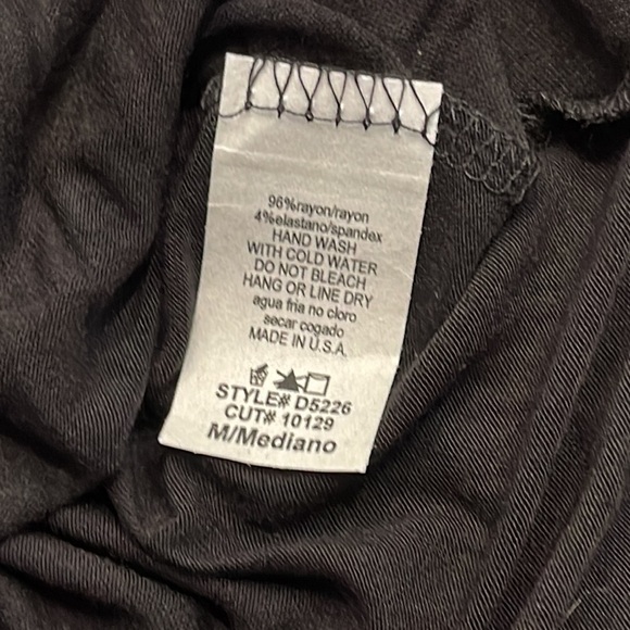 LuLu’s Black Long Maxi Dress Size Medium - Picture 4 of 4